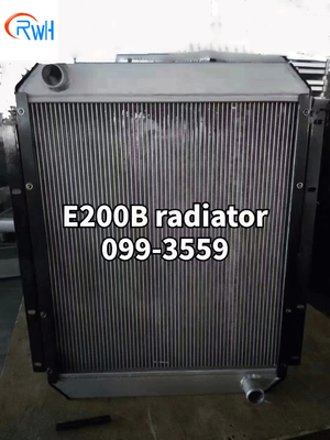 Δεξαμενή νερού Caterpillar Radiator Core Assy 099 3559 For Excavator CAT E200B