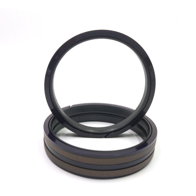 Καφετί χρώμα σφραγίδων SPGW εμβόλων PTFE NBR υδραυλικό 3 μήνες εξουσιοδότησης