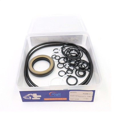KOMATSU pc200-7 κύριο υλικό αντικατάστασης NBR PTFE εξαρτήσεων σφραγίδων αντλιών
