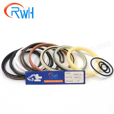 R220lc-9 εξάρτηση σφραγίδων εκσκαφέων της Hyundai, εξάρτηση βραχιόνων κυλίνδρων PTFE