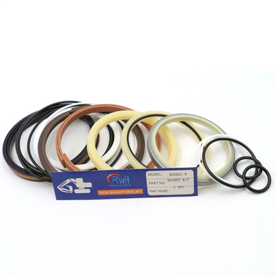 Εξάρτηση η κατάλληλη Hyundai r220lc-9 σφραγίδων κάδων PTFE/ινών εκσκαφέας